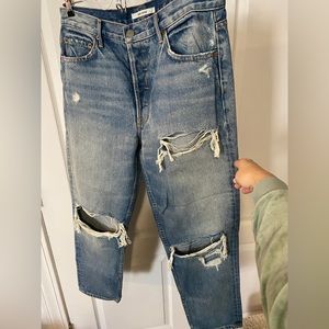 Grlfrnd distressed denim, size 29